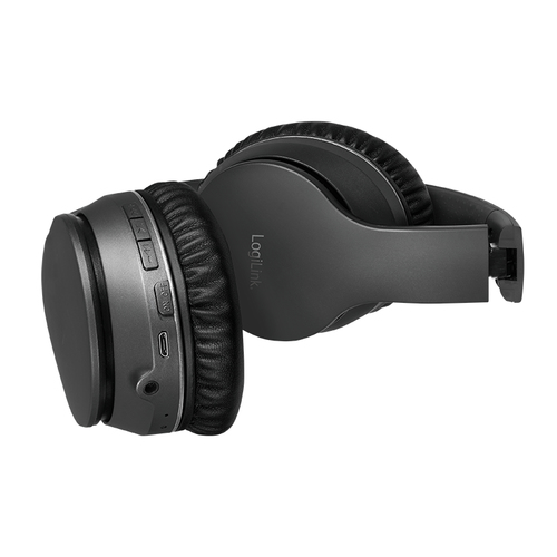 LogiLink Bluetooth Headset,Active-Noice-Cancelling,V5.0,schw, afbeelding 4