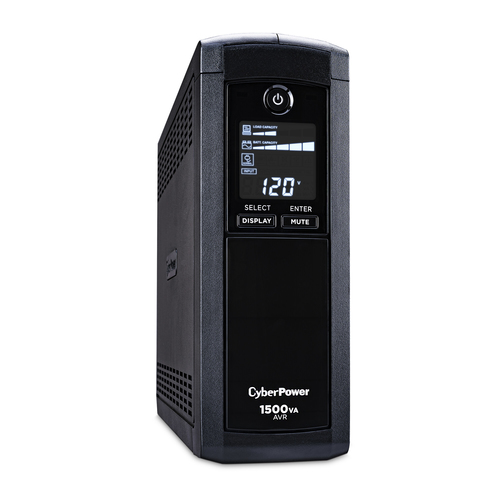 CYBERPOWER CP1500AVRLCDTAA - UPS - MINI TOWER - LINE-INTERACTIVE - OUTPUT 120 VA