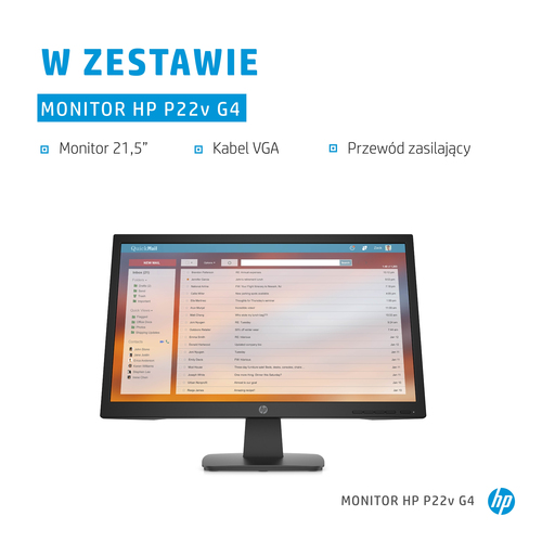 Monitor P22v G4 FHD 21.5 cala 9TT53AA