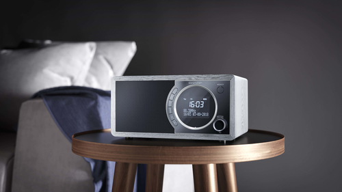 Sharp DR-450 GR DABﱓ Bluetooth Radio - Grey, Silver/Grey - image 5