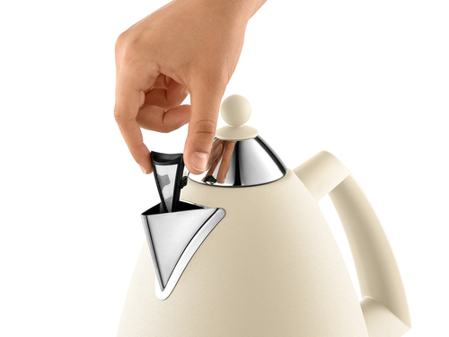 Delonghi Argento Flora Cream Kettle - Beige - image 2