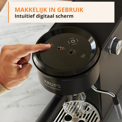 Krups Mini Maestro XP3508 Schwarz – Foto 5 von 10