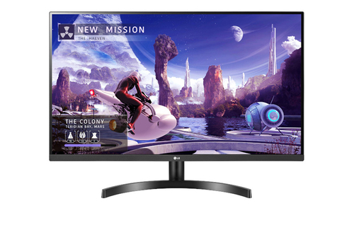 32QN600-B LG 32QN600-B - LED-backlit LCD monitor - 32 - 2560 x 1440 - IPS - HDMI / DisplayPort / USB - Black