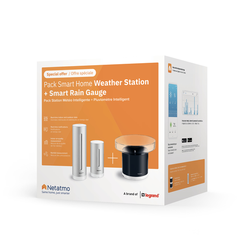 Netatmo Slim Weerstation + Regenmeter, afbeelding 4