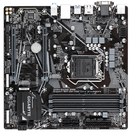 GIGABYTE H470M DS3H LGA 1200 (Socket H5) Mikro ATX