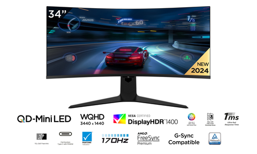 TCL R83 34R83Q computer monitor – image 4
