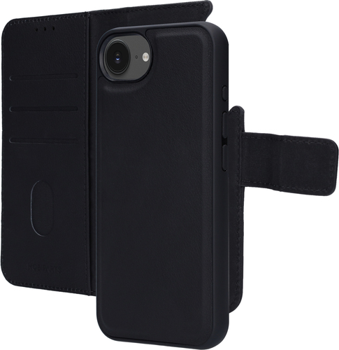 Mobiparts Leather 2 in 1 Wallet Case Apple iPhone 16e Black