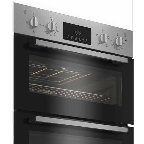 Indesit Dii 10D IX Built In Electric Double Oven - Stainless Steel - A/A Rated, Stainless Steel - image 5