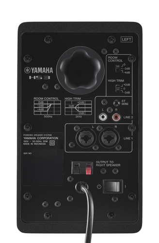 Yamaha  HS 3 Zwart (per paar), afbeelding 4