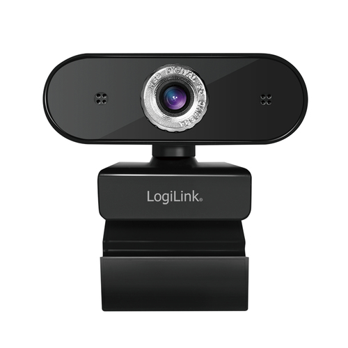 LogiLink Webcam USB 2.0, HD 1280x720, schw., afbeelding 2