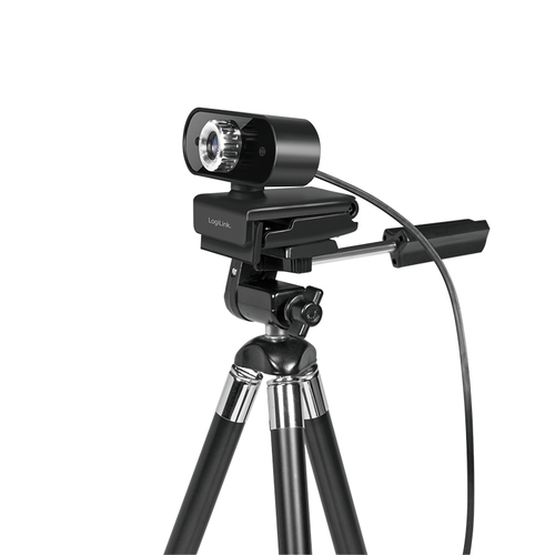 LogiLink Webcam USB 2.0, HD 1280x720, schw., afbeelding 7