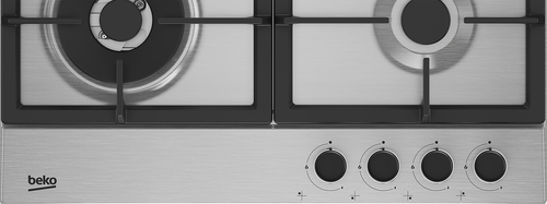 Beko Pro HIAW64225SX 58 cm Gas Hob - Stainless Steel - image 5