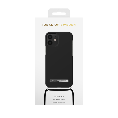 iDeal of Sweden Ordinary Necklace iPhone 12 MINI Ultra Black – image 3