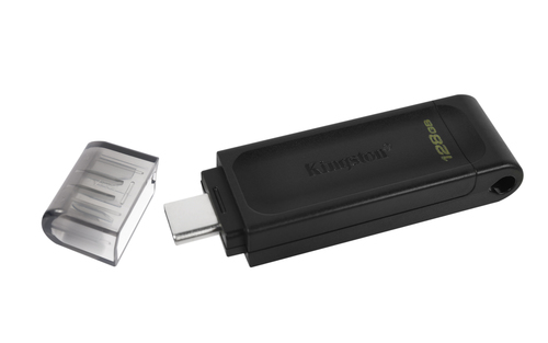 Kingston Technology 128GB USB Flash Drive DataTraveler 70 USB-C 3.2 - Black - image 4