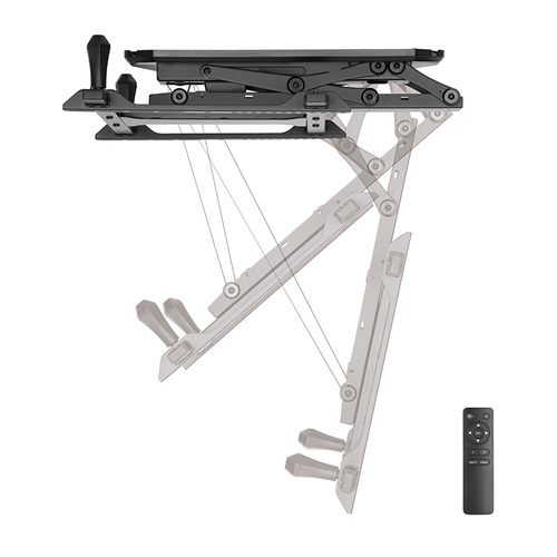 Logilink Deckenhalterung TV 32-70",elektrisch,Max.35KG,schw, afbeelding 4