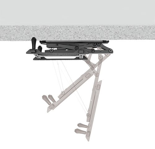 Logilink Deckenhalterung TV 32-70",elektrisch,Max.35KG,schw, afbeelding 6