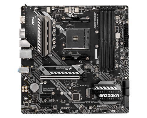 MSI MAG B550M Bazooka AMD B550 Pesa AM4 Mikro ATX