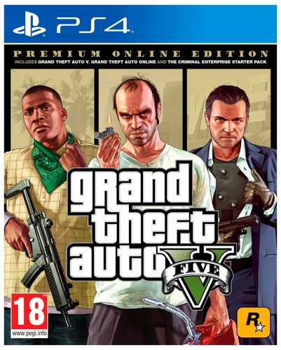 Take 2 Grand Theft Auto V (Gta V) Premium Edition - PlayStation 4 - image 1