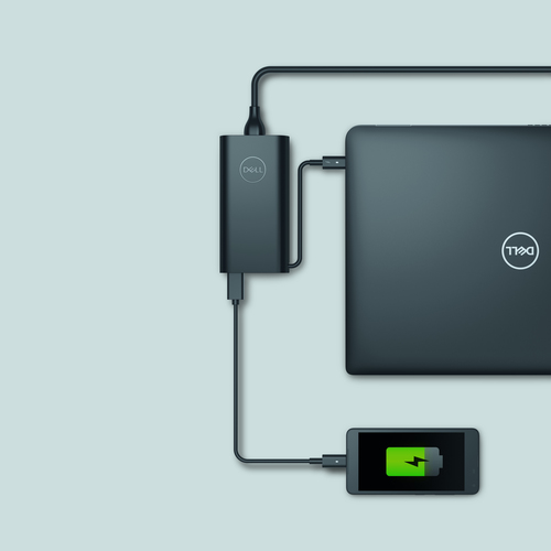 DELL PA901C netvoeding & inverter Binnen 90 W Zwart, afbeelding 10