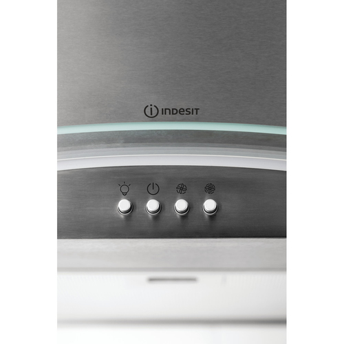 Indesit Ihgc 6.5 LM X Chimney Cooker Hood - Silver/Grey - image 6