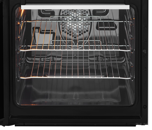 Beko KDV555AS 50cm Wide Double Oven Electric Cooker with Solid Plate Hob - Silver - A/A Rated, Silver - image 4