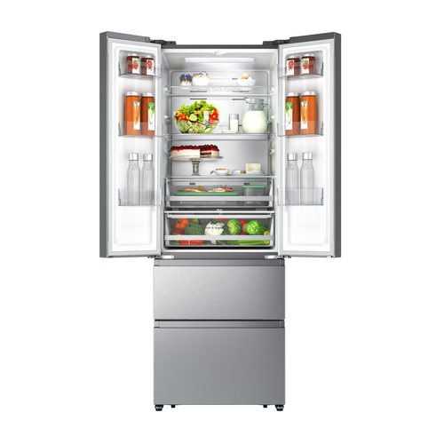Hisense PureFlat RF632N4AIE1 Total No Frost Multi-door American Fridge Freezer - Stainless Steel look - E Rated, Stainless Steel - image 8