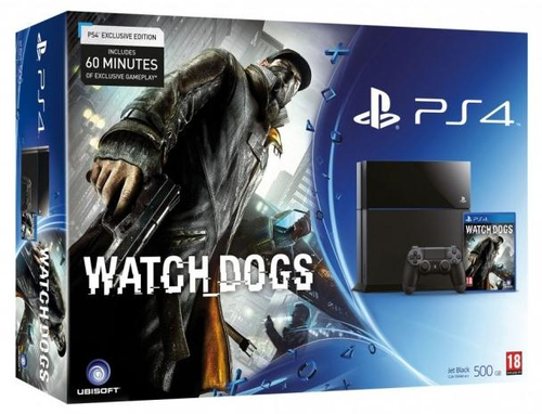 Sony Interactive Entertainment 500GB PlayStation 4 + Watch Dogs