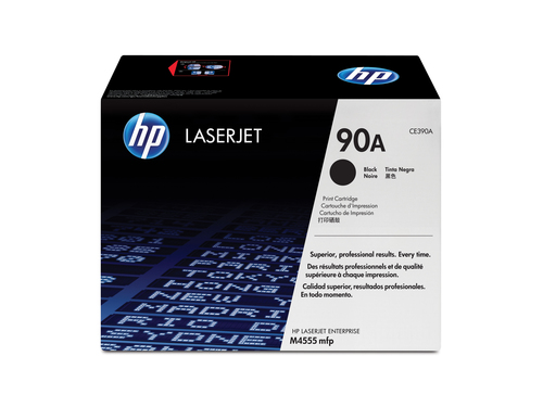 CE390A TONER ORIGINAL HP LASERJET 90A NEGRO CE390A