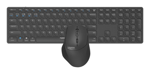 Hama 9800M клавиатура Мышь входит в комплектацию Офисная QWERTZ Немецкий Серый