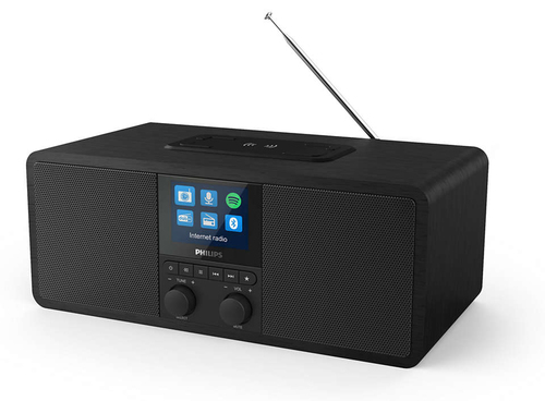 Philips TAR8805-10 Internet, Dab+ FM, BT Wireless Charging Pad Radio in Black Black - image 2