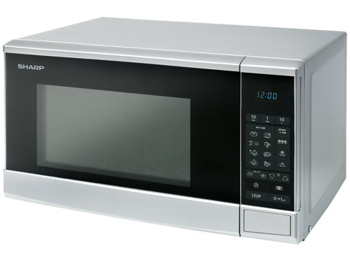 Sharp R260S microwave Black, Silver Solo microwave Countertop