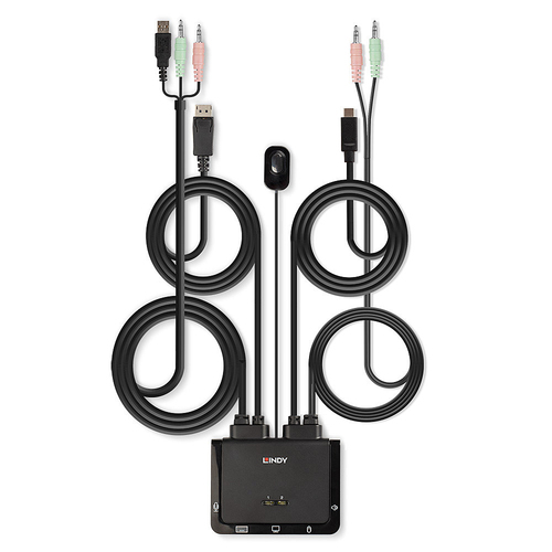 Lindy 42346 KVM-switch Zwart, afbeelding 2
