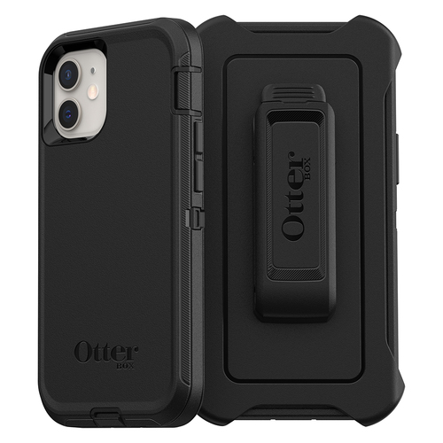 OtterBox Defender. Tipo de mala: Capa, Compatibilidade da marca: Apple, Compatibilidade: iPhone 12/12 Pro, Tamanho máximo 