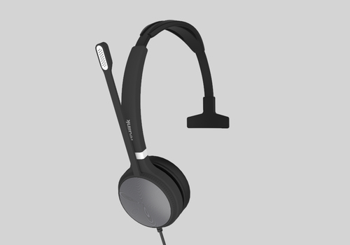 Yealink UH36 Mono. Produkttyp: Kopfhörer, Tragestil: Kopfband, Empfohlene Nutzung: Büro/Callcenter. Übertragungstechnik: V
