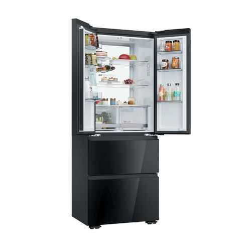 Haier HFKR5718DNGB side-by-side refrigerator Freestanding – image 4