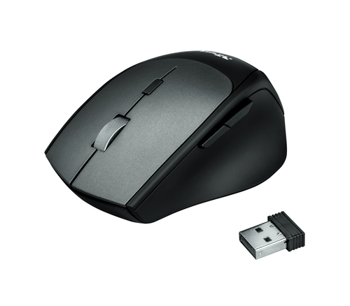 Trust 23889 keyboard Mouse included Universal RF Wireless QWERTY Italian Black, Grey – image 3