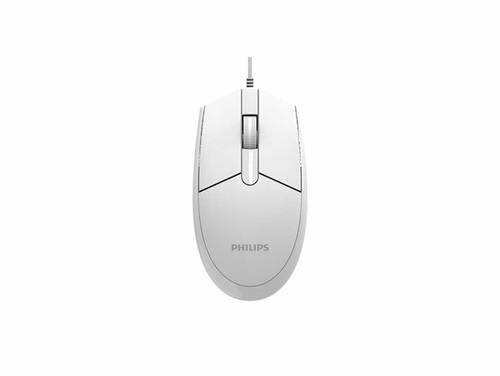 Philips 2000 series SPK7237W/93 mouse Universal Ambidextrous USB Type-A Optical 1200 DPI
