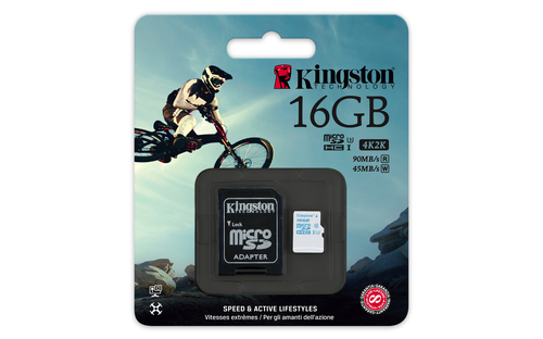 Kingston Technology microSD Action Camera UHS-I U3 16GB – image 3