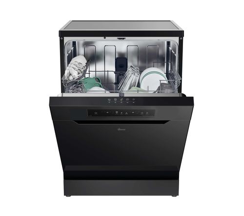 Hoover H-Dish 300 HF3C7L0B Wifi Connected Full Size Dishwasher - Black - C Rated, Black - image 2