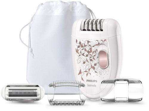 Philips Satinelle Essential HP6425/20 epilator 20 tweezers Multicolour, Pink