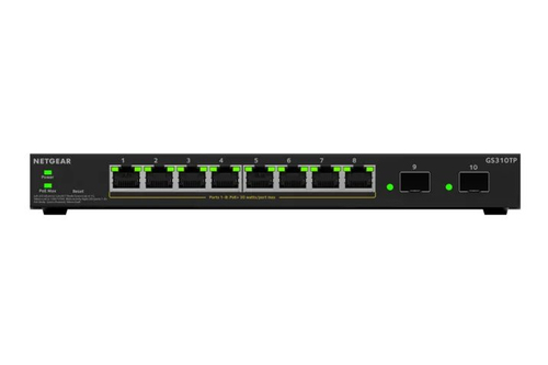 NETGEAR S350 8P GE POE+ SMART SWITCH