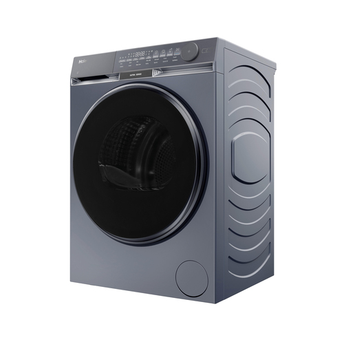 Haier X Series 9 HD90-CQ387PGU-UK WiFi-enabled 9 kg Heat Pump Tumble Dryer - Graphite, Silver/Grey - image 2