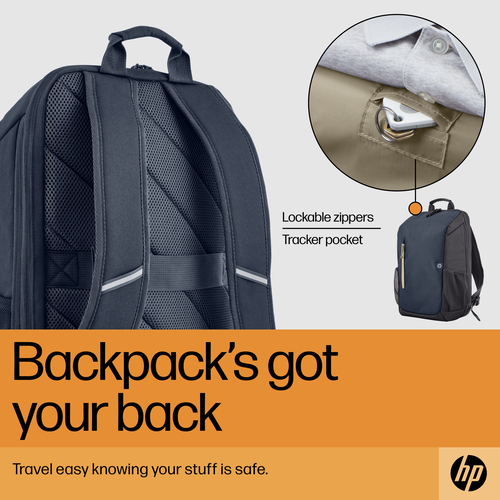 HP Travel 18 Liter 15.6 Blue Night Laptop Backpack – image 8