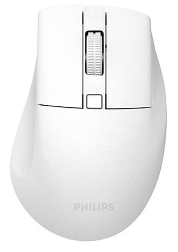 Philips 5000 series SPK7528W/38 mouse Universal Right-hand RF Wireless + Bluetooth Optical 1600 DPI