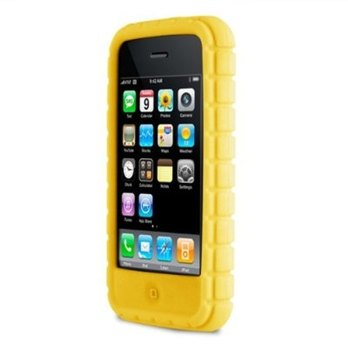 Speck PixelSkin for iPhone 3G, Yellow