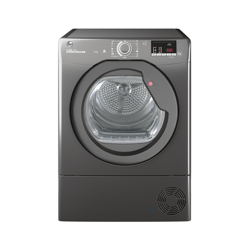 Hoover H-Dry 300 Hle C9DRGR-80 Wifi Connected 9Kg Condenser Tumble Dryer - Graphite - B Rated, Silver - image 1