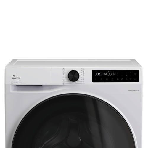 Hoover Pro Wash Series 5 Hbp 49SBL8-80 9kg WiFi Connected Washing Machine with 1400 rpm - White - A Rated, White - image 4
