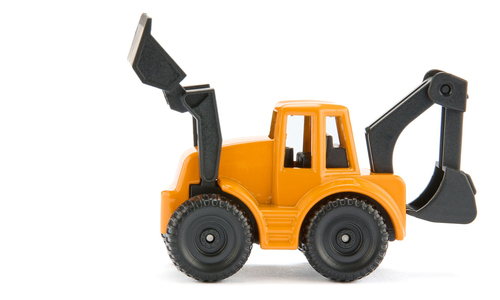 SIKU Super - MAN Lkw met graafmachine modelvoertuig, afbeelding 4