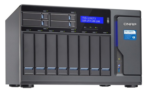 QNAP TVS-1282T3-I7-64G NAS Tower Intel® Core™ i7 i7-7700 – image 4