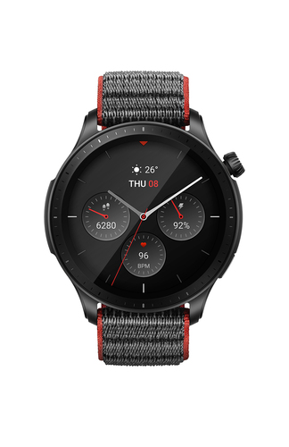 Amazfit GTR 4 3,63 cm (1.43") AMOLED 46 mm Цифровой 466 x 466 пикселей Сенсорный экран Серый GPS (спутниковый)